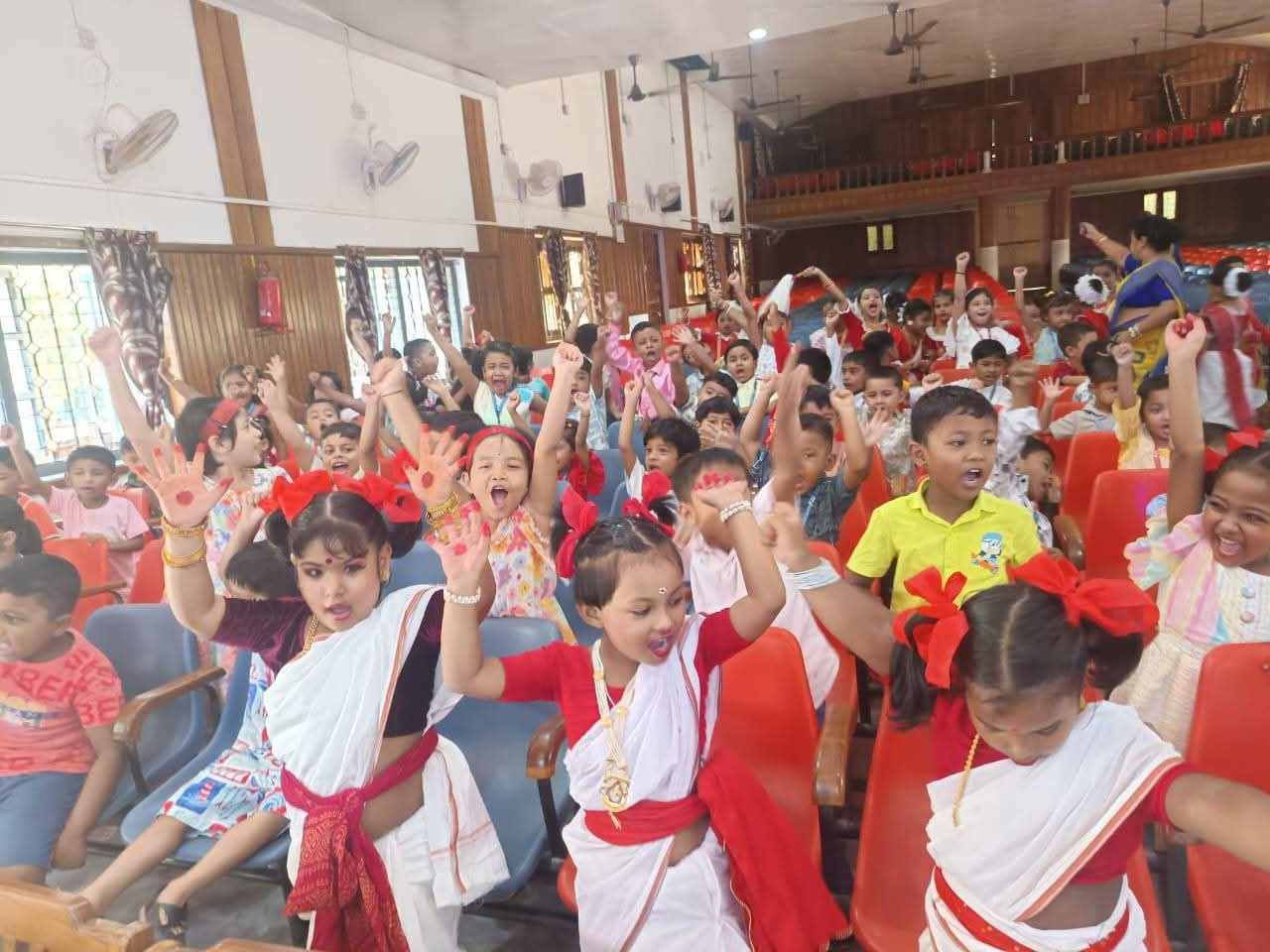 Agomoni Celebration by Mini Bhavanites