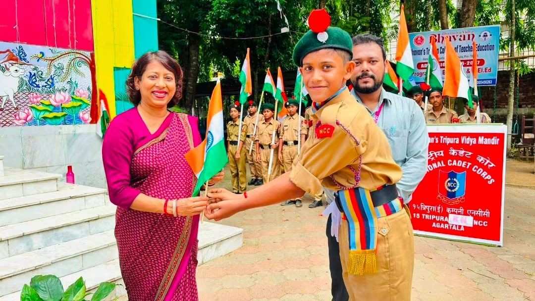 An Awareness Rally with students