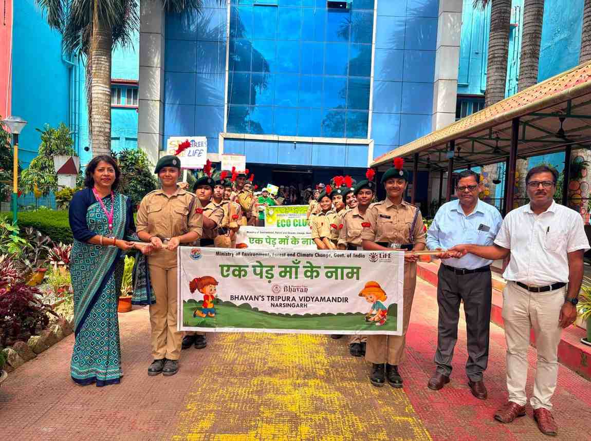 Bhavans celebrates vanamahotsava