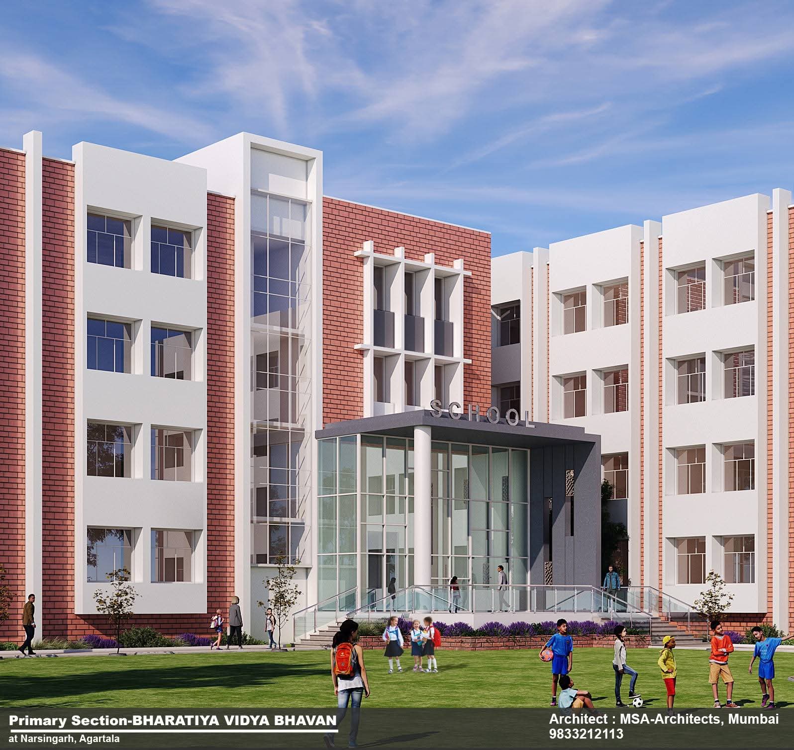 Bhavans Tripura Vidyamandir coming up with a new p