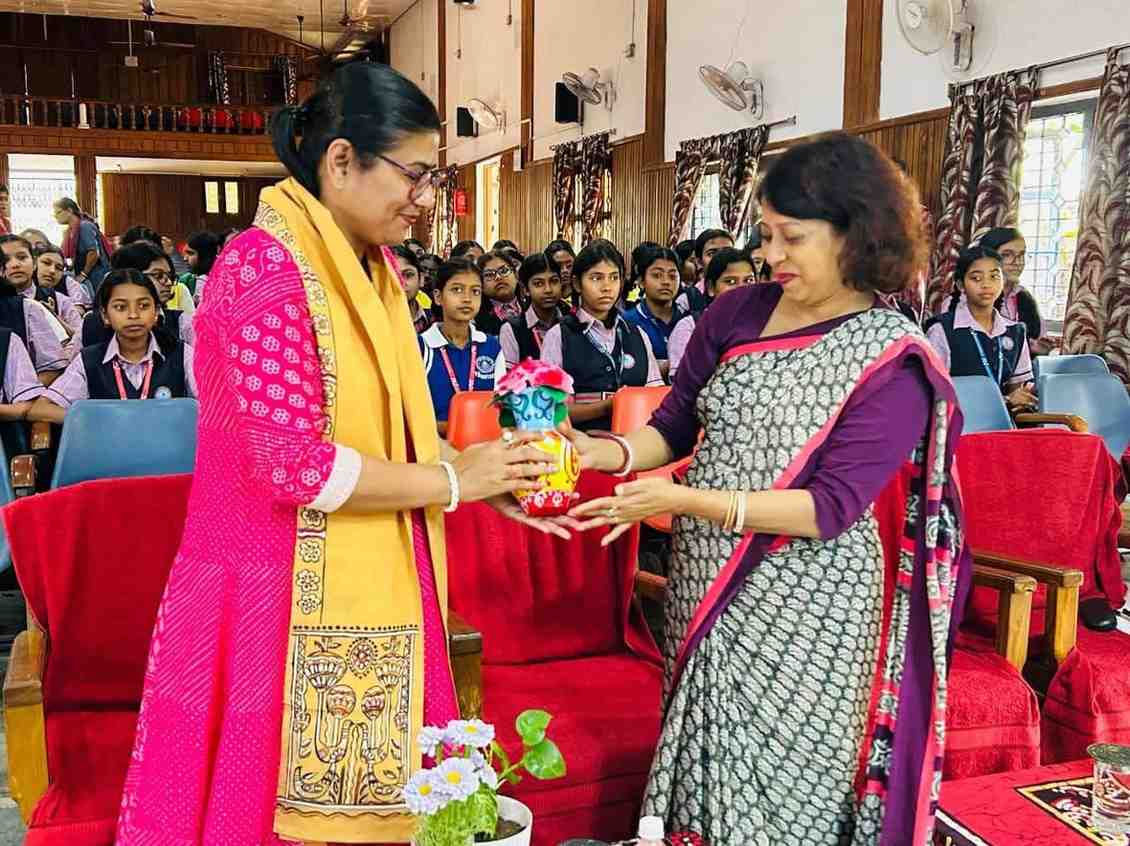 Bhavans Tripura Vidyamandir stands united in the s