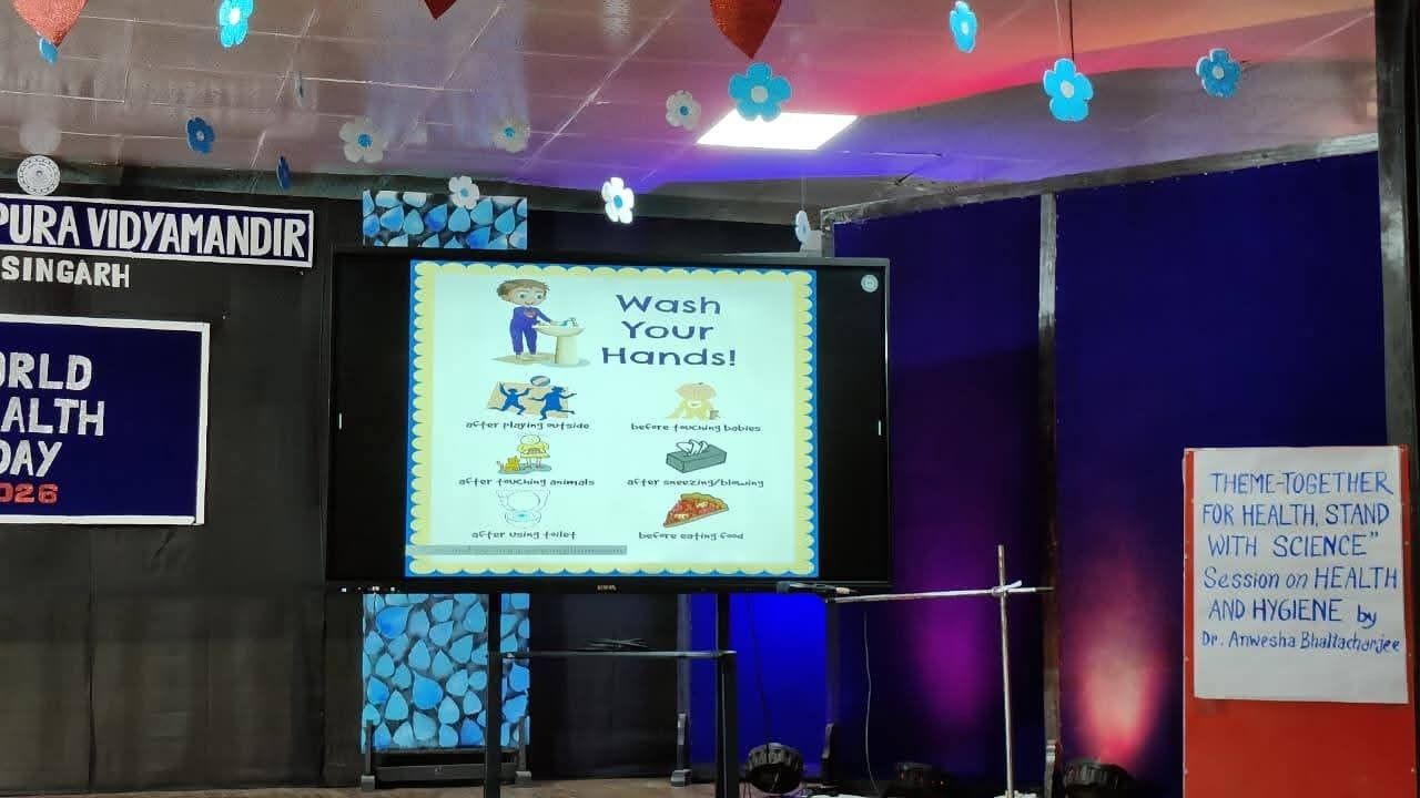 Bhavans Tripura Vidyamandir stands united in the s