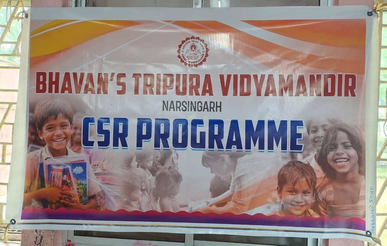 CSR initiative of class 4 students