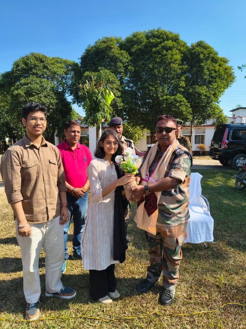 Educational Tour in 10th Batallion TSR camp jirani