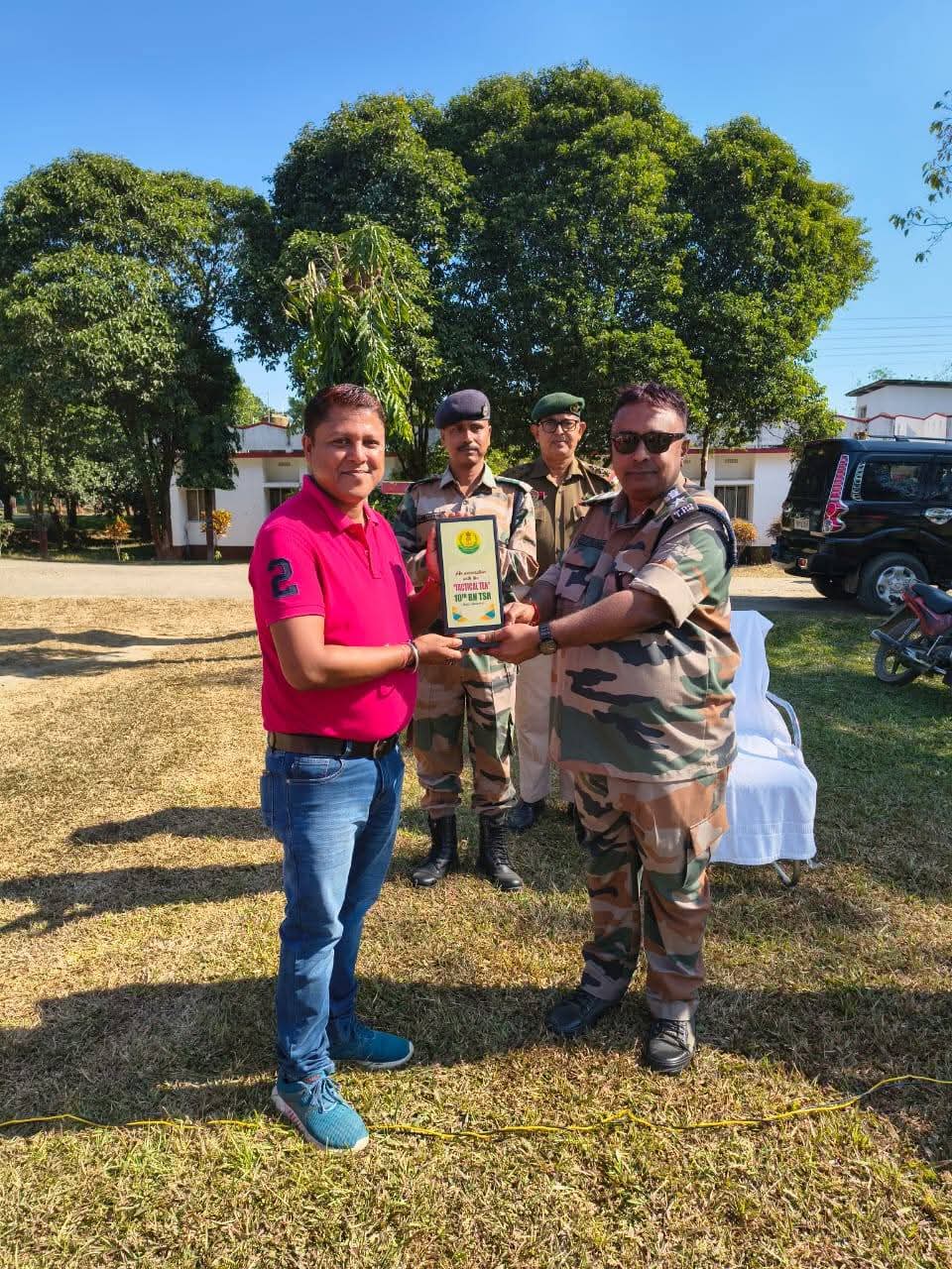 Educational Tour in 10th Batallion TSR camp jirani