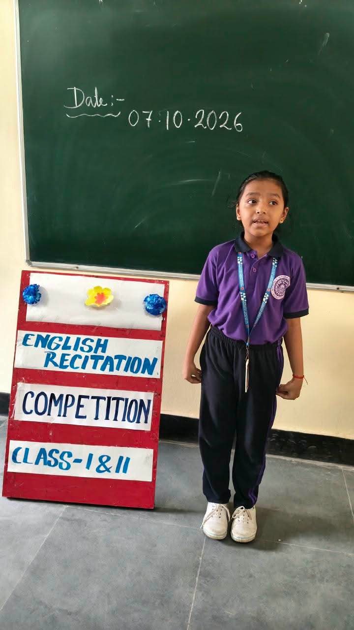 English Recitation by Kiddies