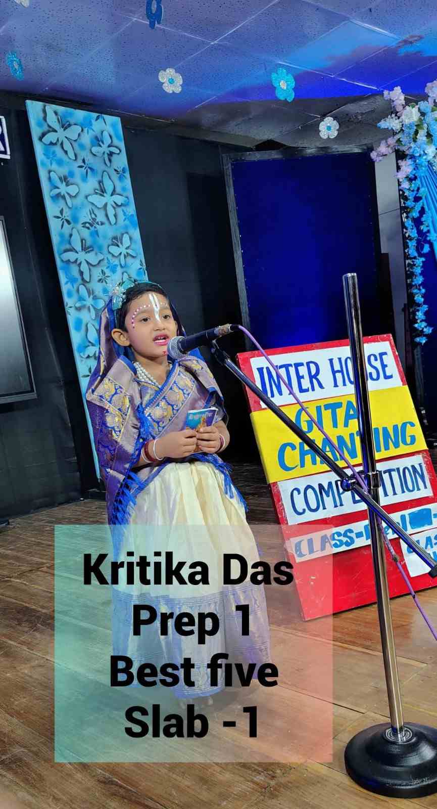 Gita Chanting Competition by Mini Bhavanites
