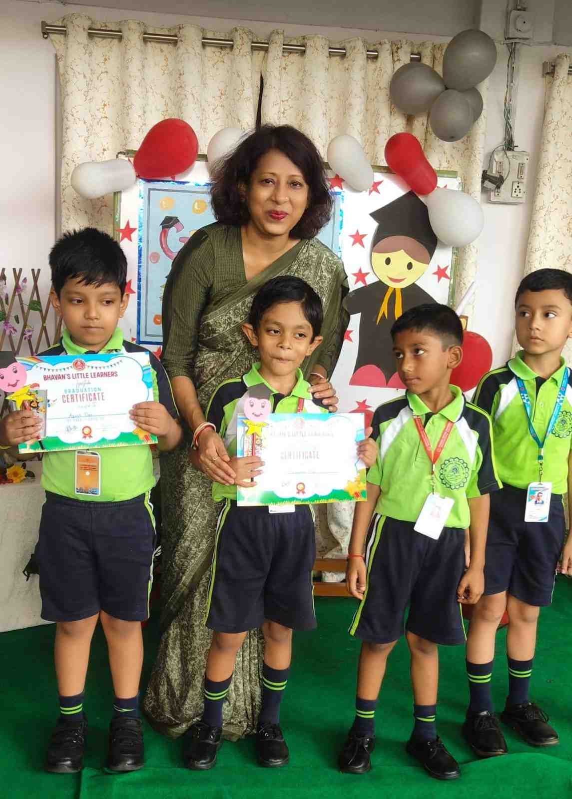 Graduation Day of Bhavans Little Learners