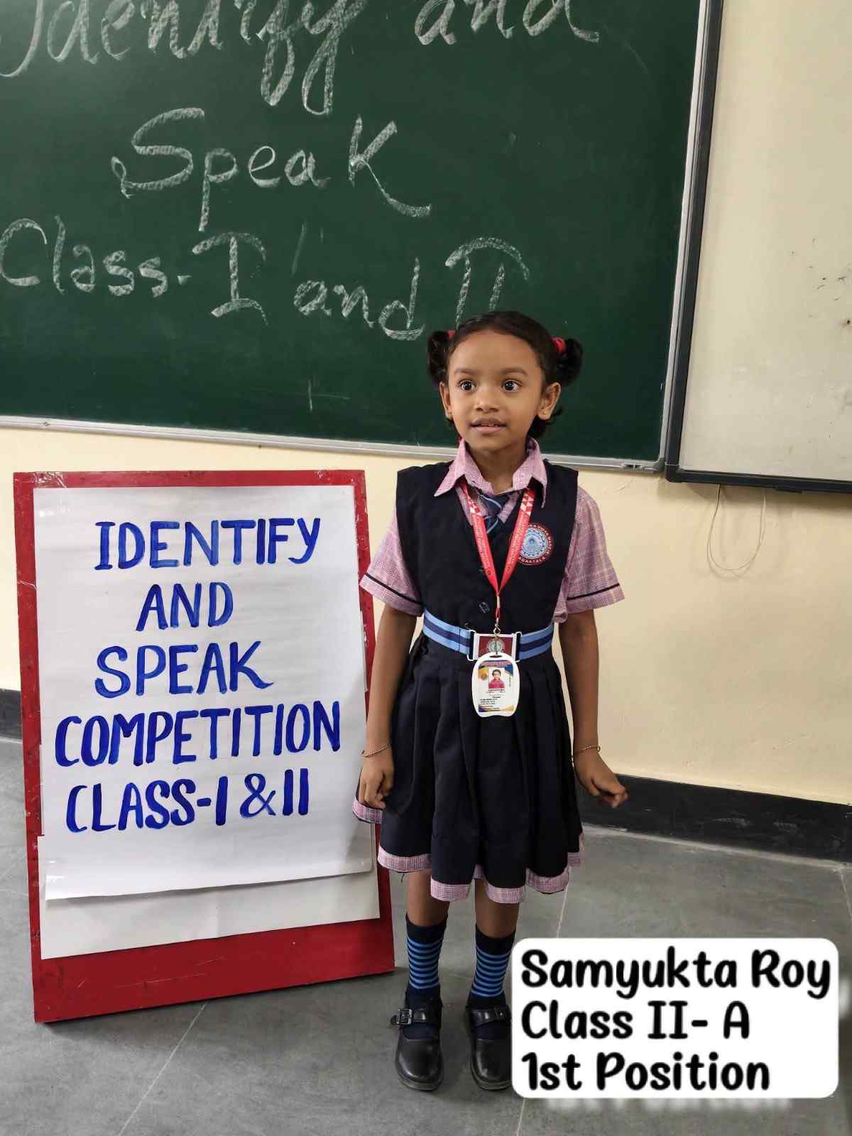 Identify and Speak Competition of class I and II