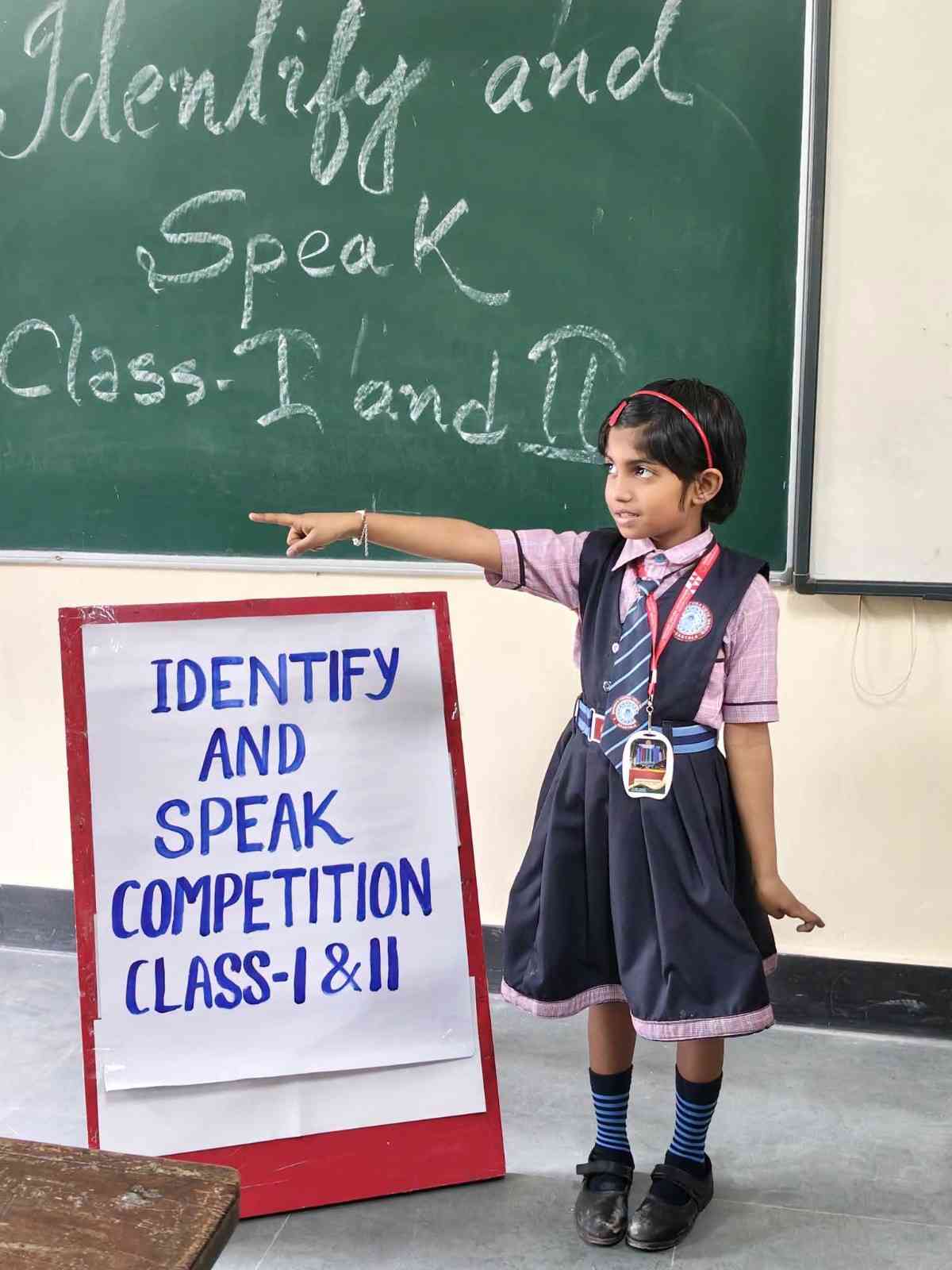 Identify and Speak Competition of class I and II