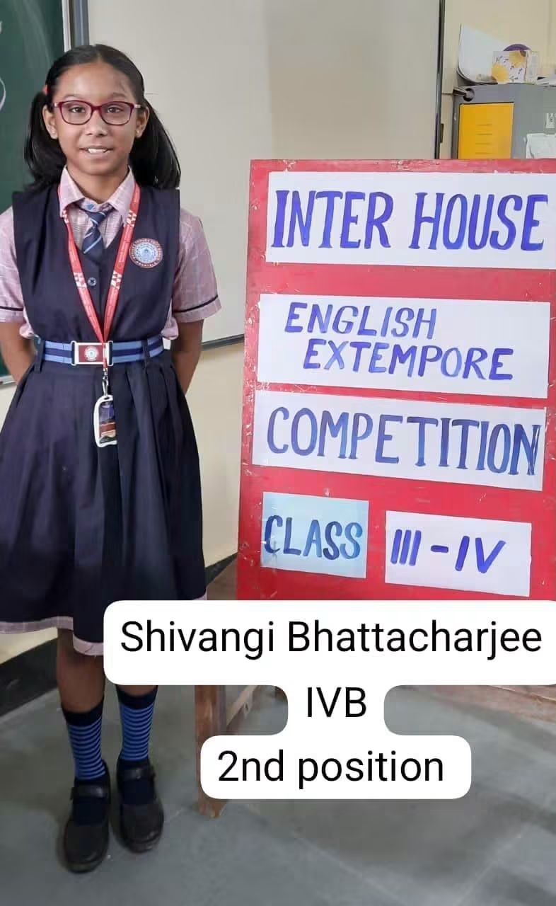 Inter house English Extempore competition class II