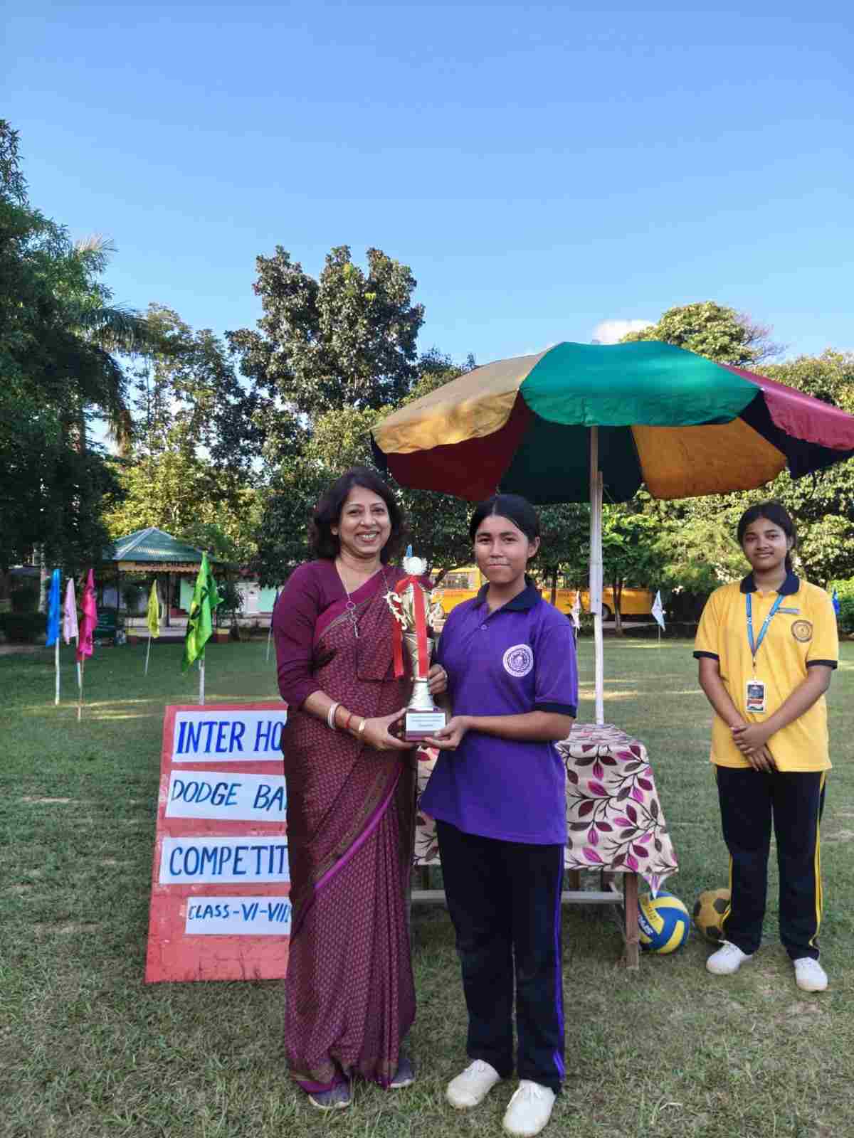 Inter house Dodge Ball competition