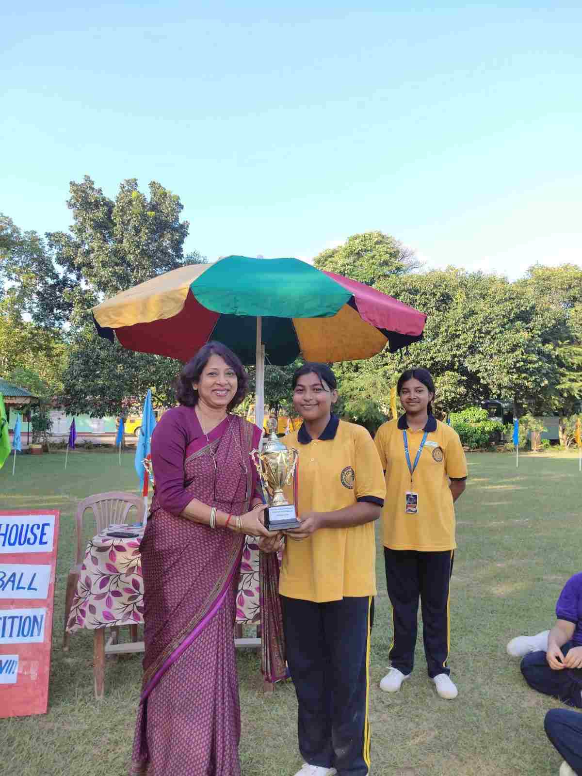 Inter house Dodge Ball competition