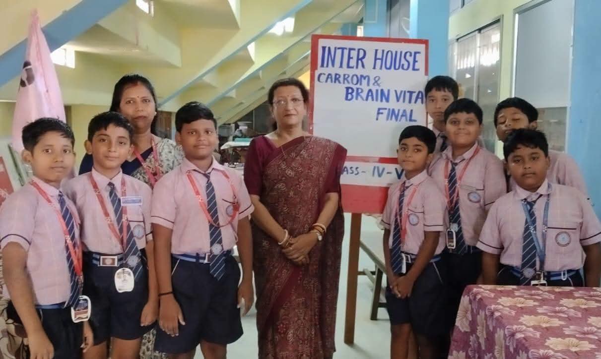 Interhouse Carrom and Brain Vita Competition