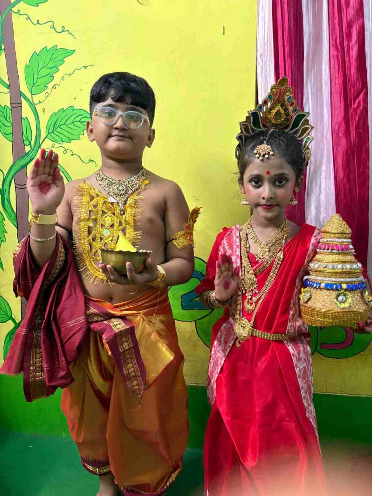 Kala kendra Bordowali students