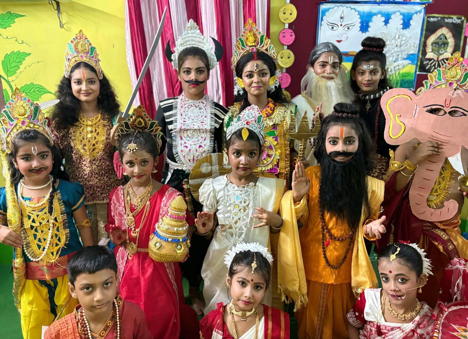 Kala kendra Bordowali students