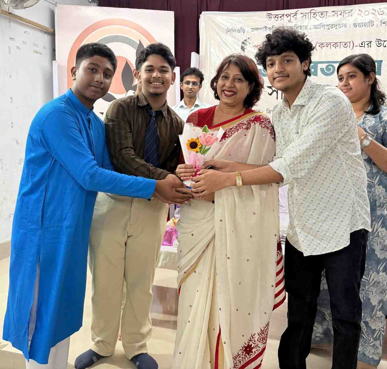 Principal Bhavans Tripura Vidyamandir today presen