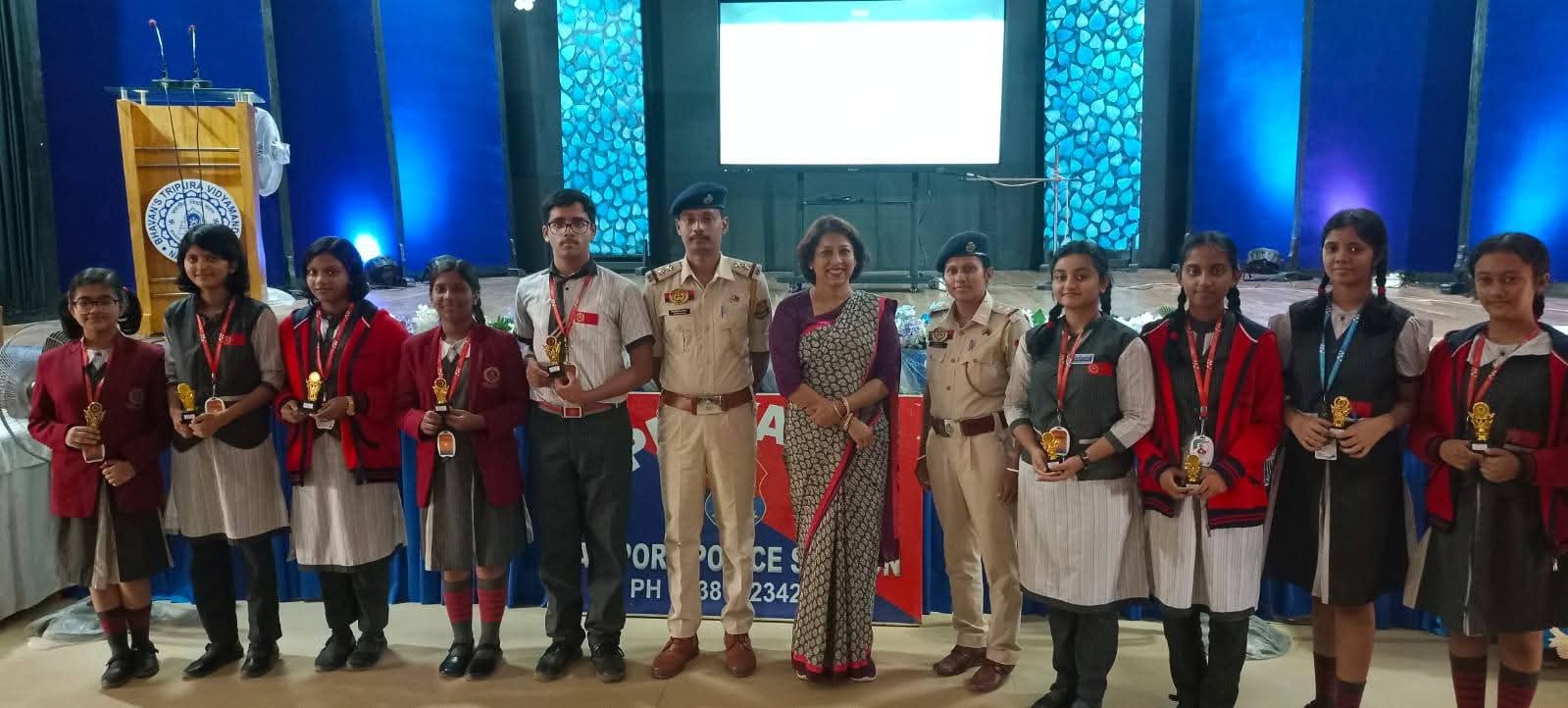 Prize Giving Ceremony and awareness program by air