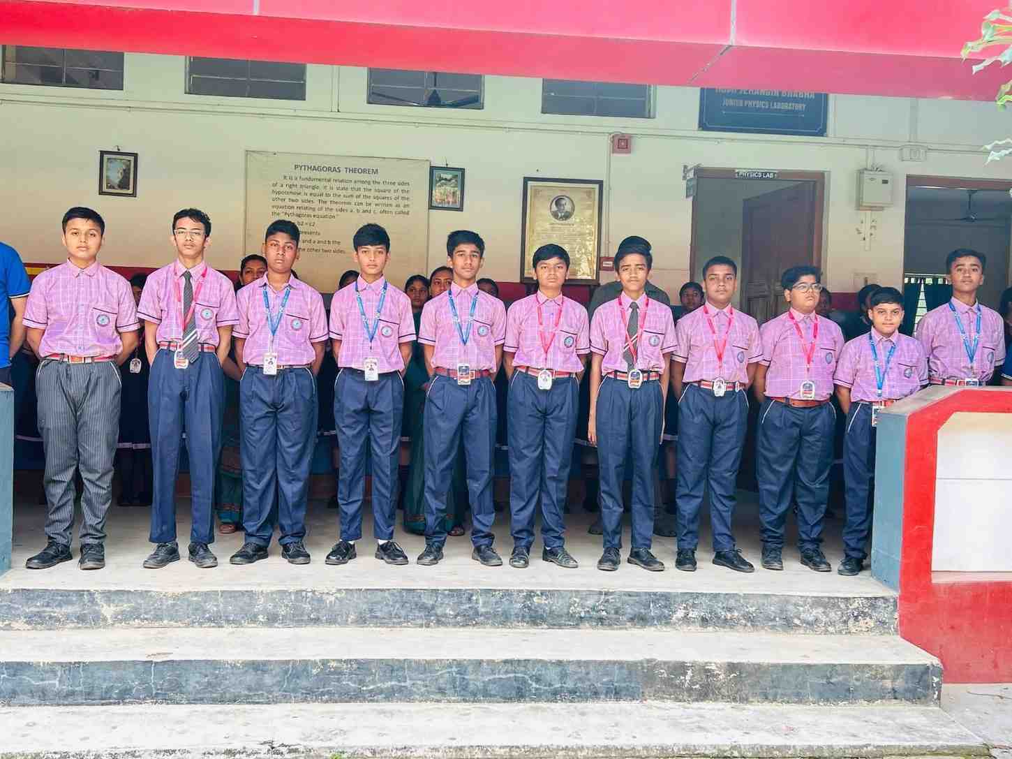 Seeking the blessing of Maa Saraswati as we step i