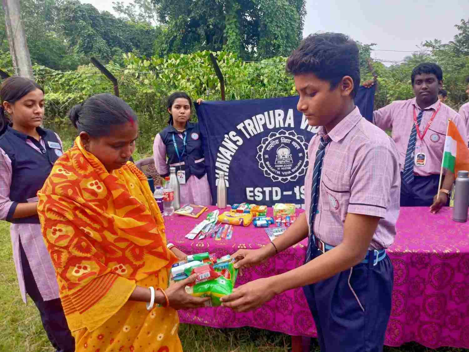 SEWA PROGRAMME BY 9G STUDENTS