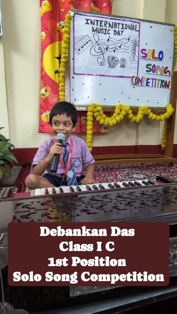 Solo Song competition in our Bordowali Centre
