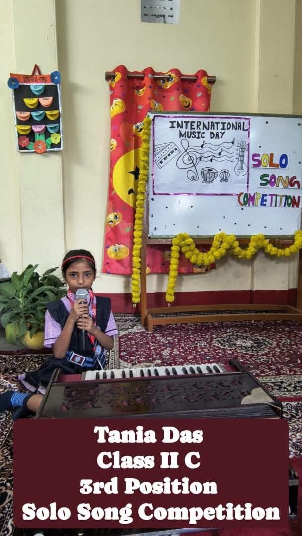 Solo Song competition in our Bordowali Centre
